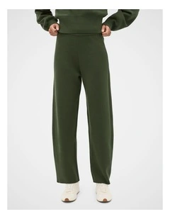 Double Knit Barrel Pant