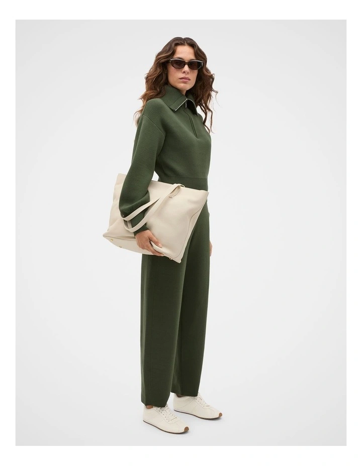 Double Knit Barrel Pant image 3