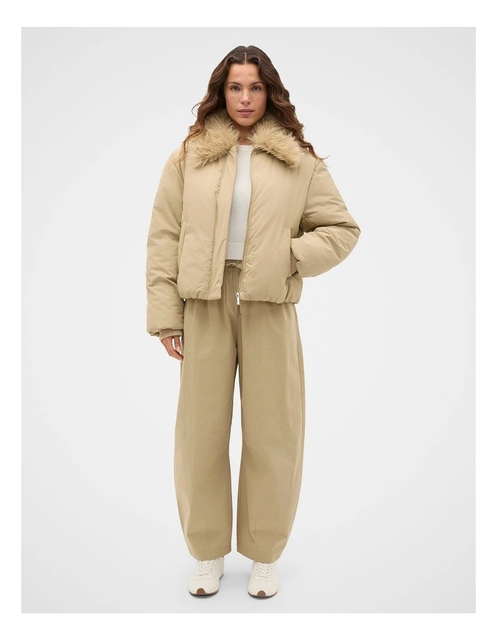 Faux Fur Collar Jacket image 3
