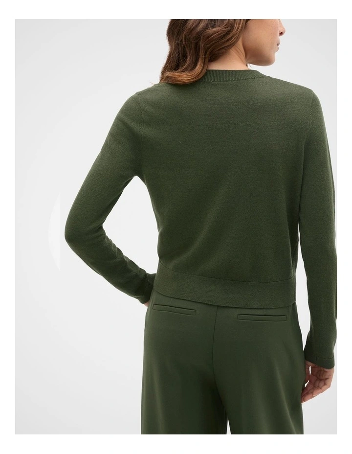 Australian Merino V Neck Cardigan image 2