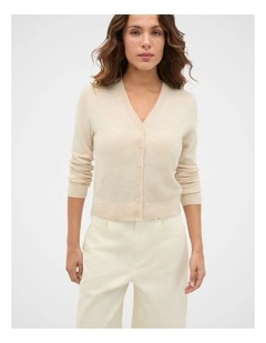 Australian Merino V Neck Cardigan