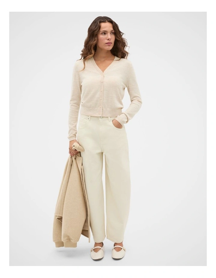 Australian Merino V Neck Cardigan image 4