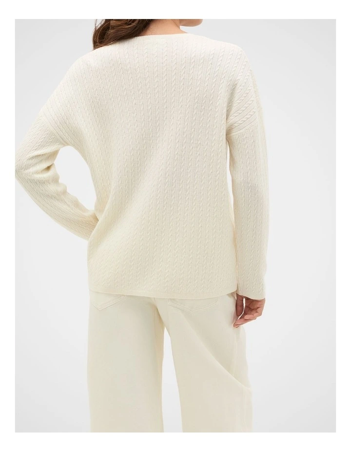 Australian Merino Mini Cable Knit image 2