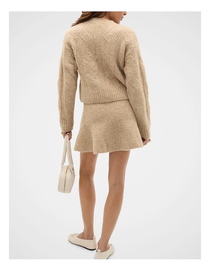 Lofty Oversized Cable Knit Cardigan image 2