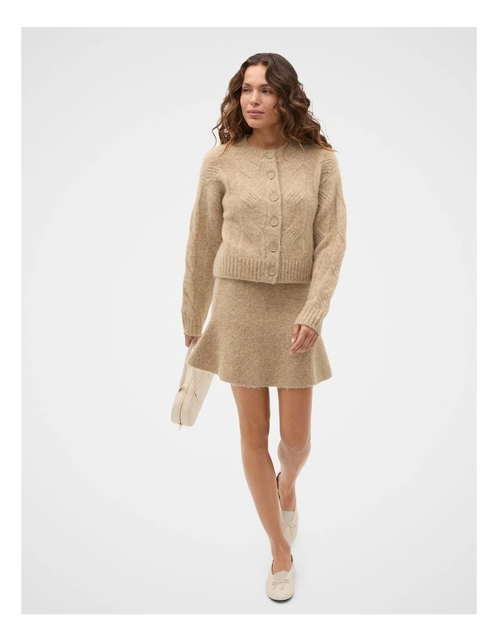 Lofty Oversized Cable Knit Cardigan image 3