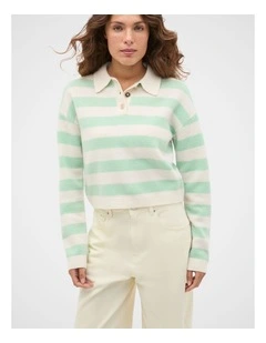 Brushed Merino Boxy Polo