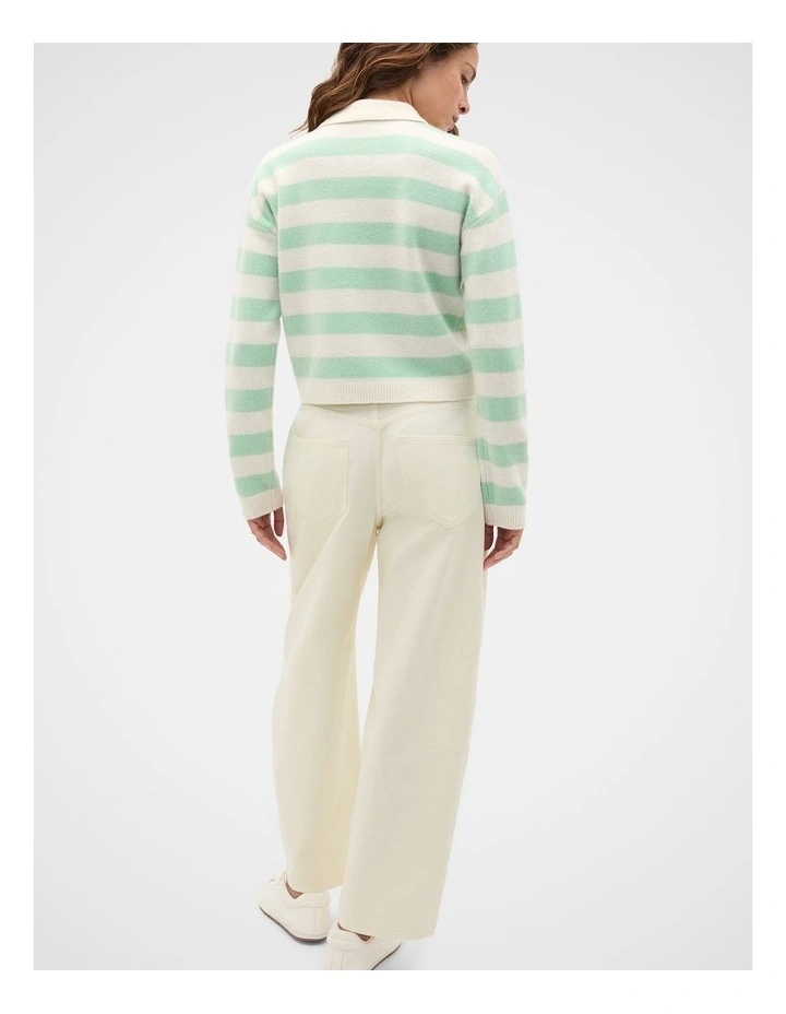 Brushed Merino Boxy Polo image 2