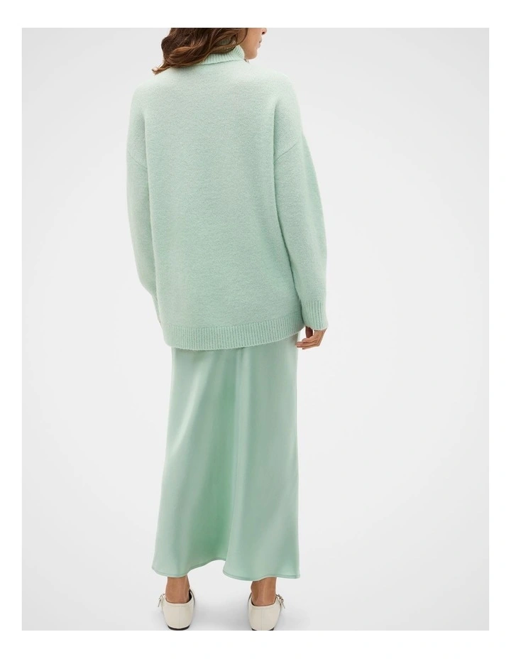 Mohair Blend Roll Neck Knit image 2