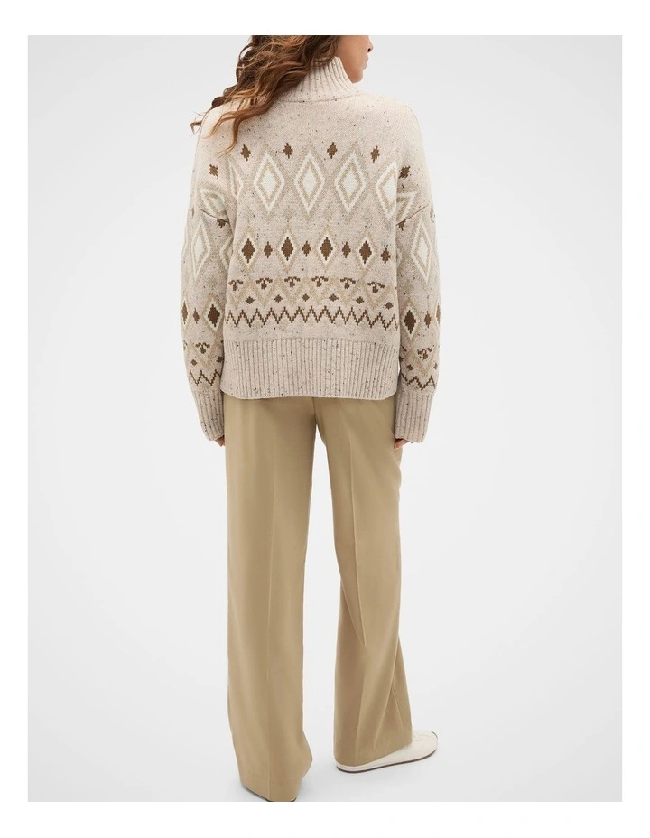 Fair Isle Slouch Knit image 2