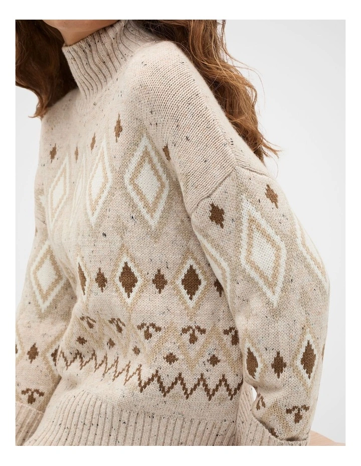 Fair Isle Slouch Knit image 4
