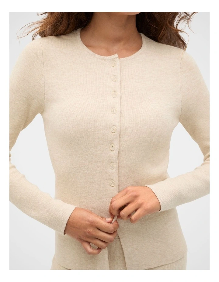 Double Knit Fitted Cardigan image 3