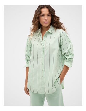 Soft Moss Stripe colour