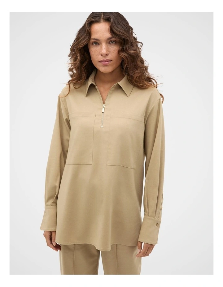 Soft Suiting Zip Popover image 1
