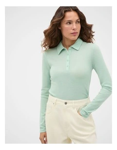 Australian Merino Henley Top