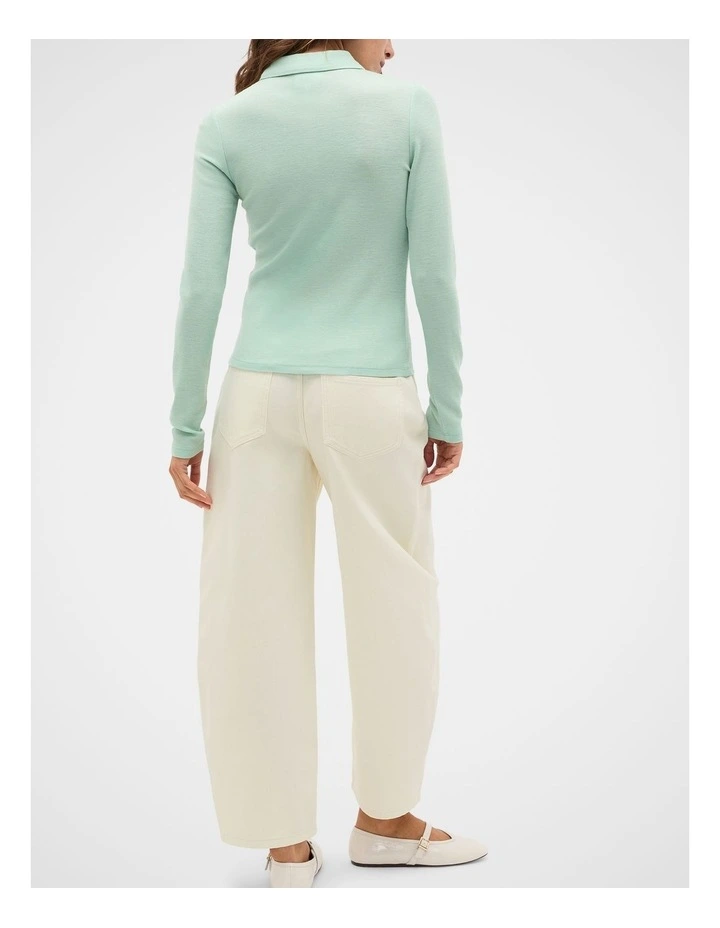 Australian Merino Henley Top image 2
