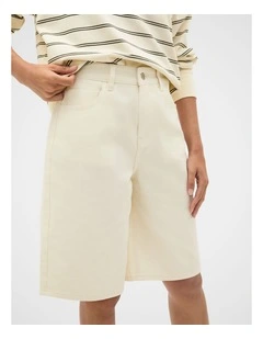 Longline Jean Short