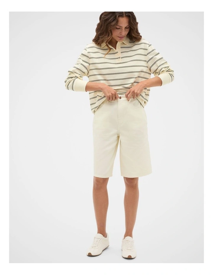 Longline Jean Short image 4