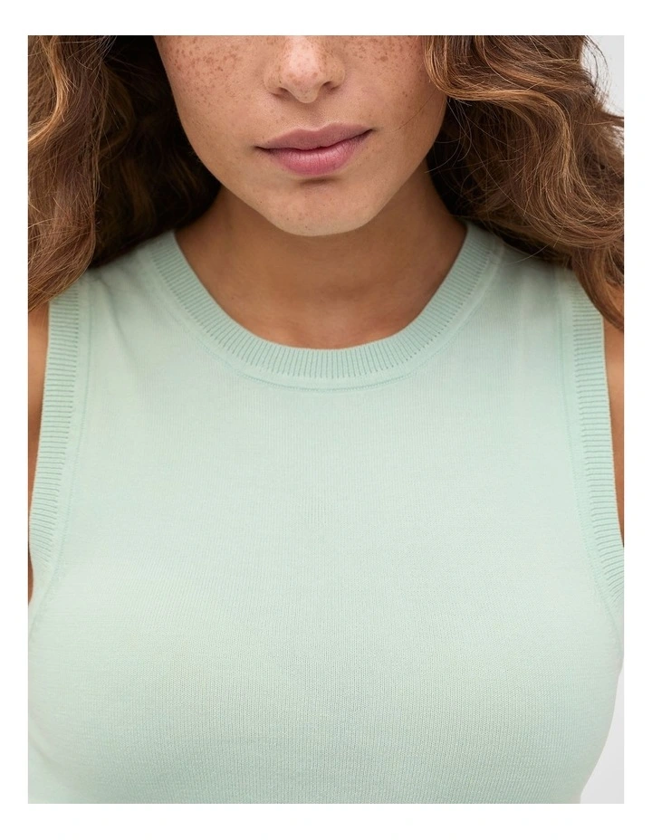 Cotton Blend Knit Top image 4