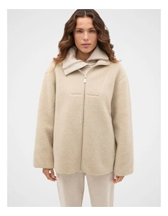 Fleece Zip Through Jacket