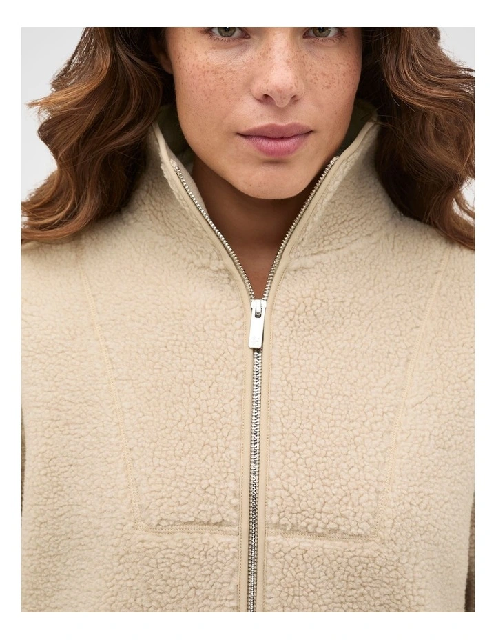 Fleece Zip Through Jacket image 4