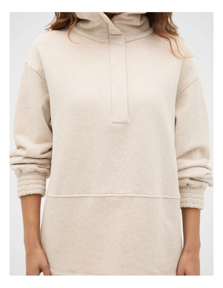 Terry Half Placket Sweat image 4