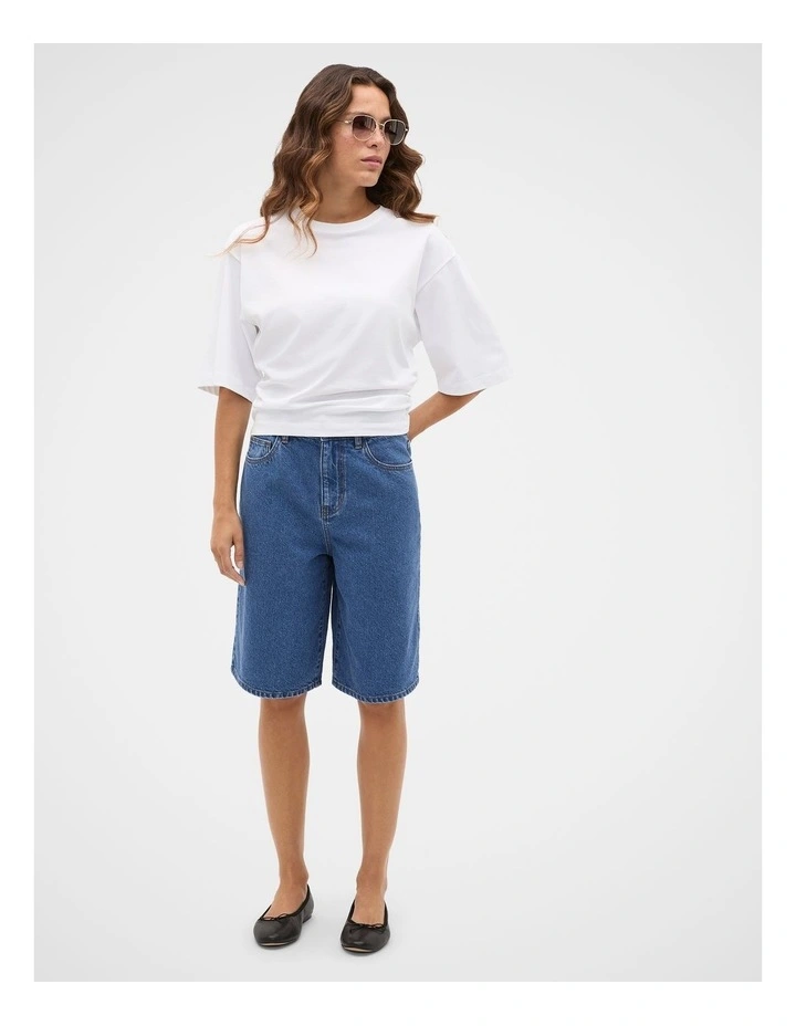 Longline Jean Short image 4