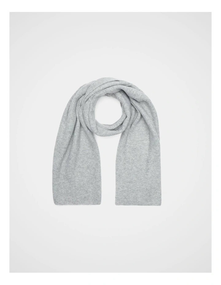 Cosy Scarf in Pale Slate Marle image 1