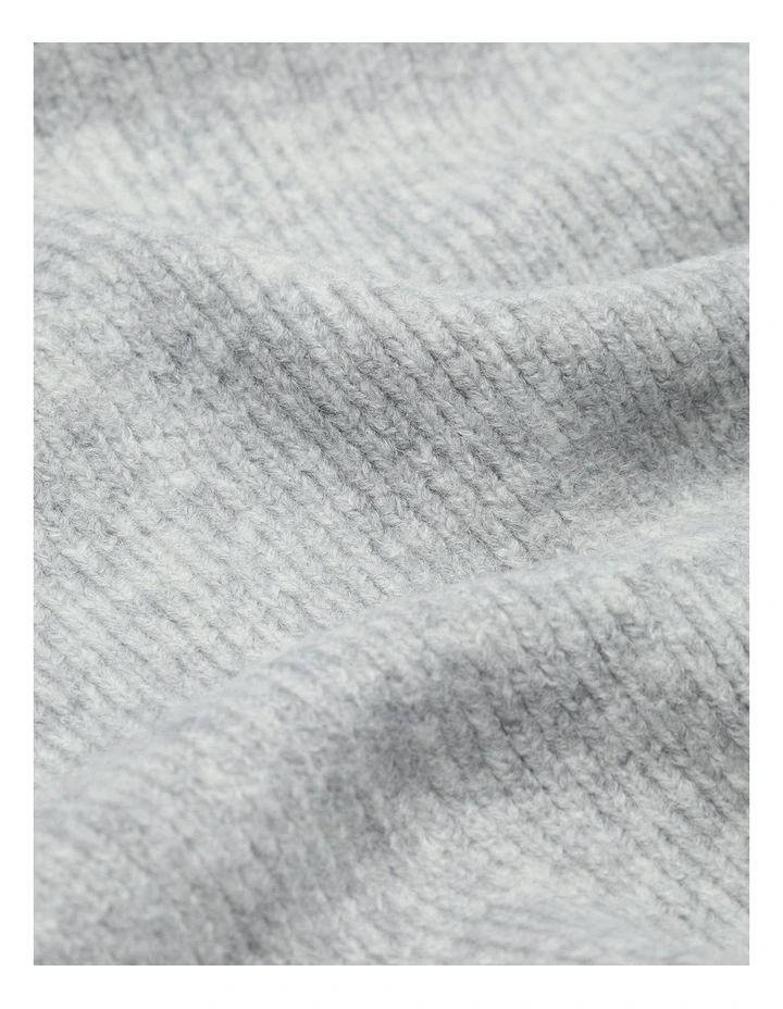 Cosy Scarf in Pale Slate Marle image 3