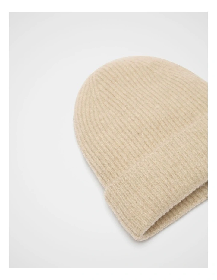 Cosy Beanie in Sandstone Marle image 3