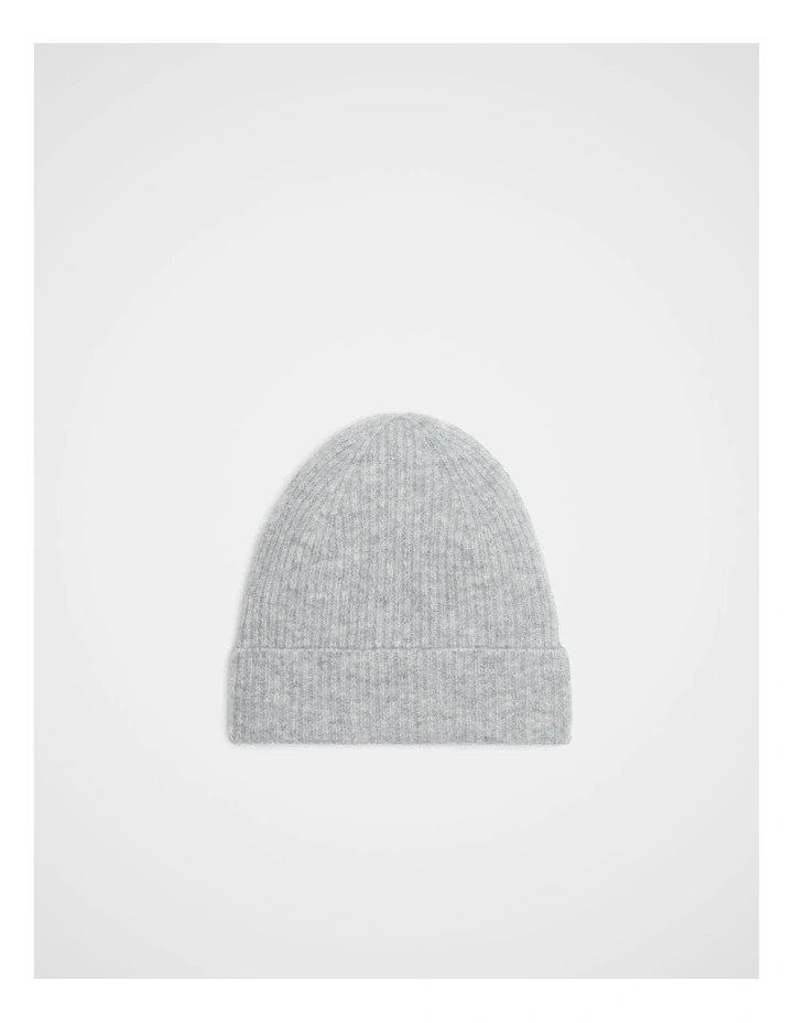Cosy Beanie in Pale Slate Marle image 1