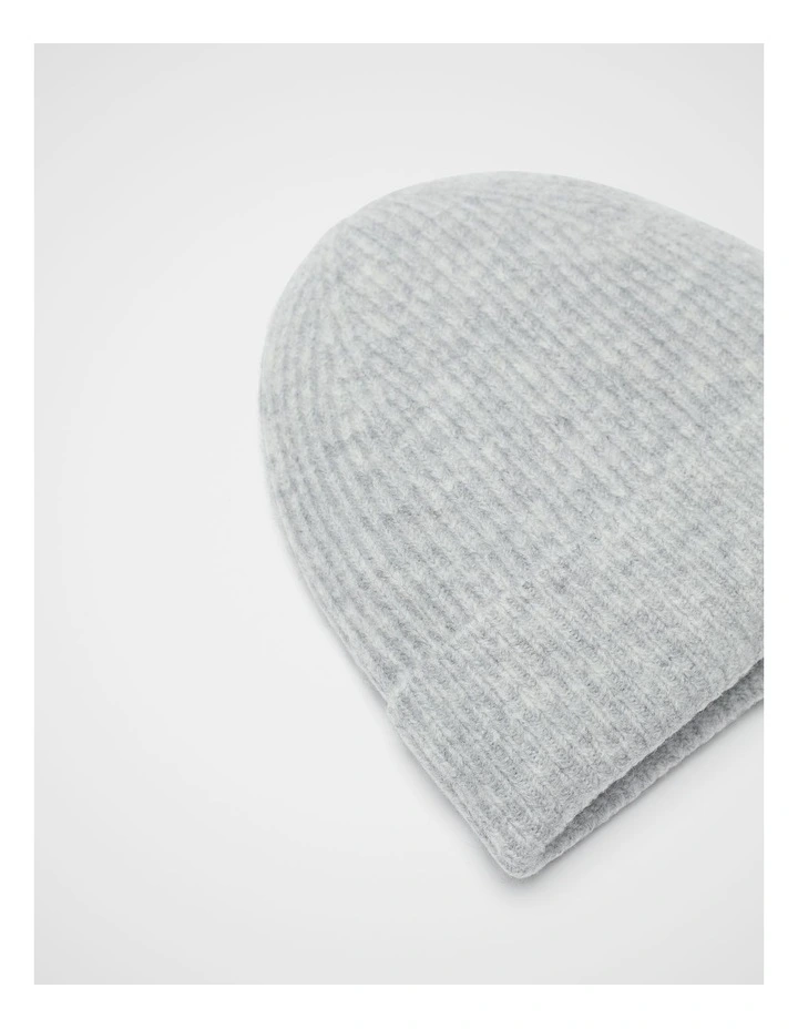 Cosy Beanie in Pale Slate Marle image 3