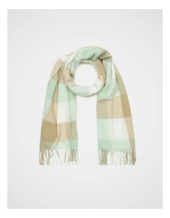 Check Scarf in Multi