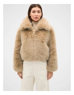 Faux Fur Jacket