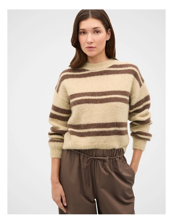 Lofty Stripe Relaxed Knit image 1