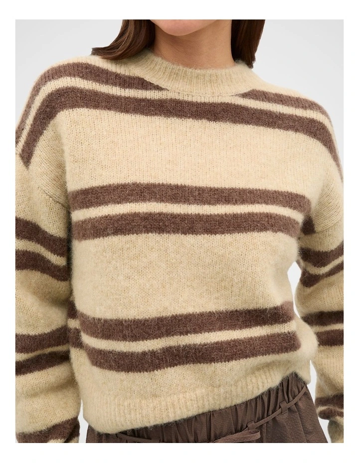 Lofty Stripe Relaxed Knit image 4