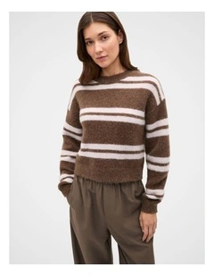 Lofty Stripe Relaxed Knit