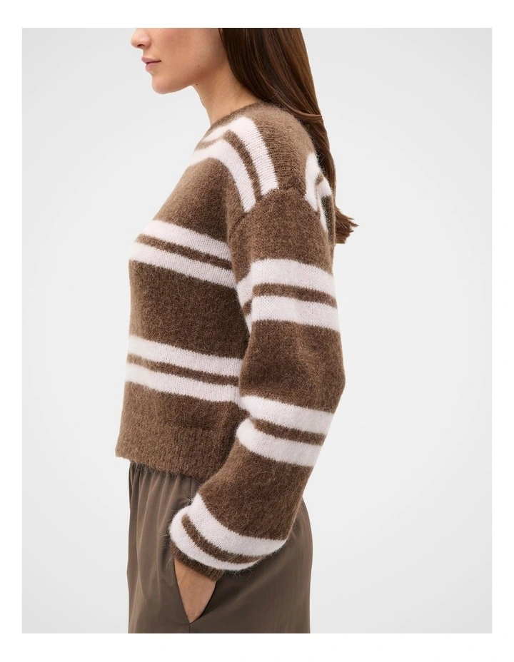 Lofty Stripe Relaxed Knit image 3