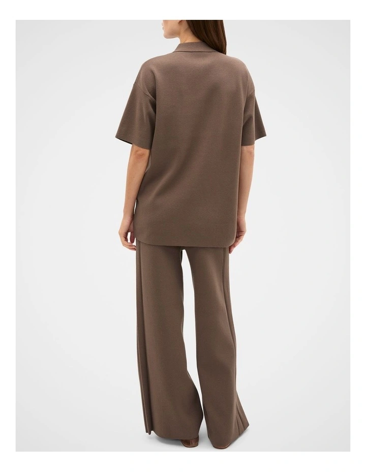 Oversized Zip Polo Knit image 2