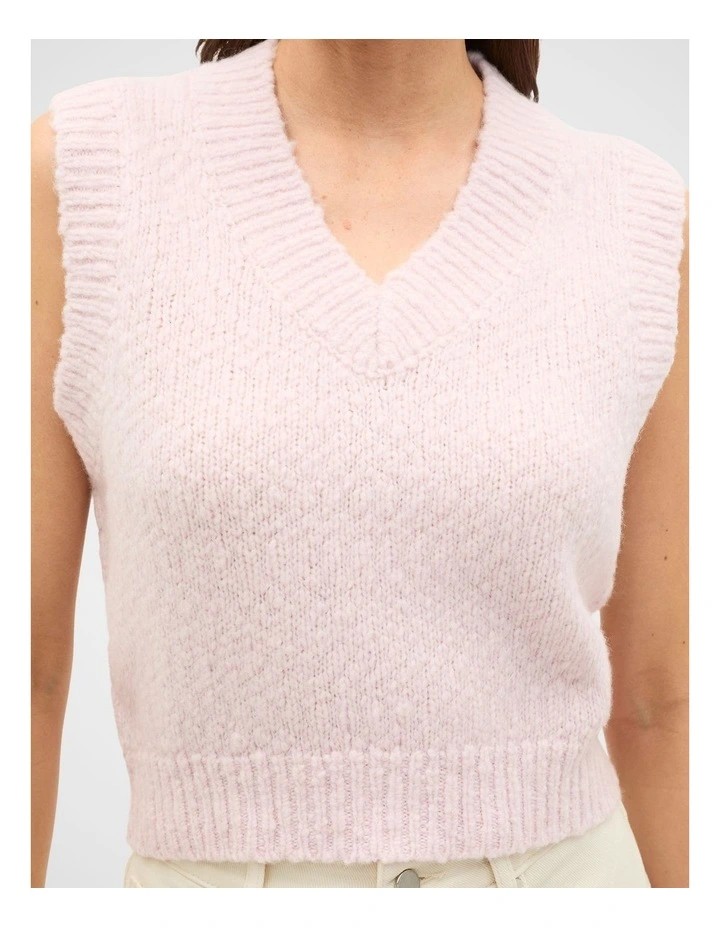 Textured Knit Vest image 3