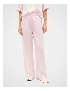 Crinkled Satin Elasticated Pant