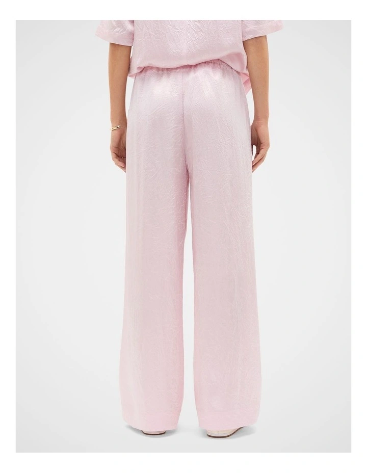 Crinkled Satin Elasticated Pant image 2