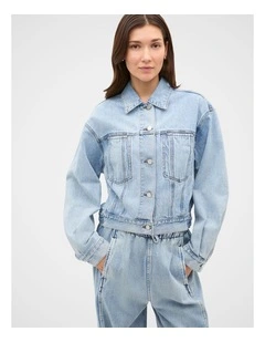 Denim Crop Jacket