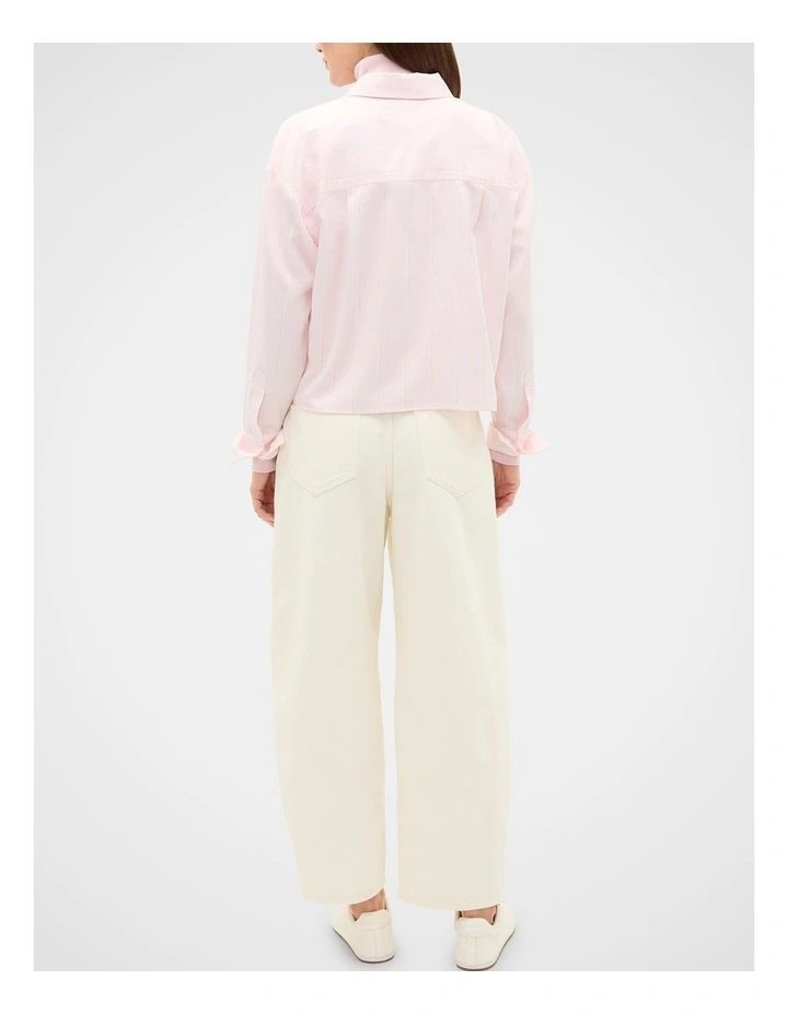 Cotton Cropped Shirt image 2