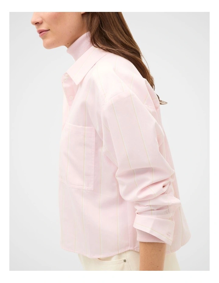 Cotton Cropped Shirt image 3