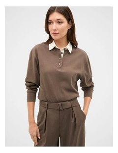 Easy Cotton Rugby Top