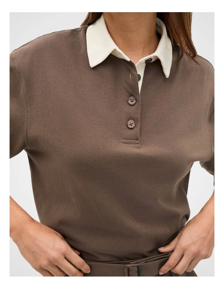 Easy Cotton Rugby Top image 3