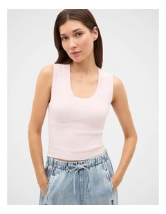 Boucle Knit Tank