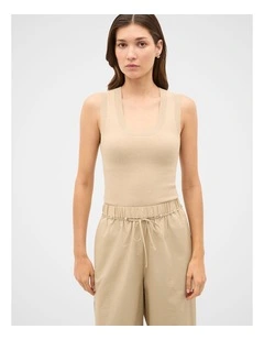 Boucle Knit Tank