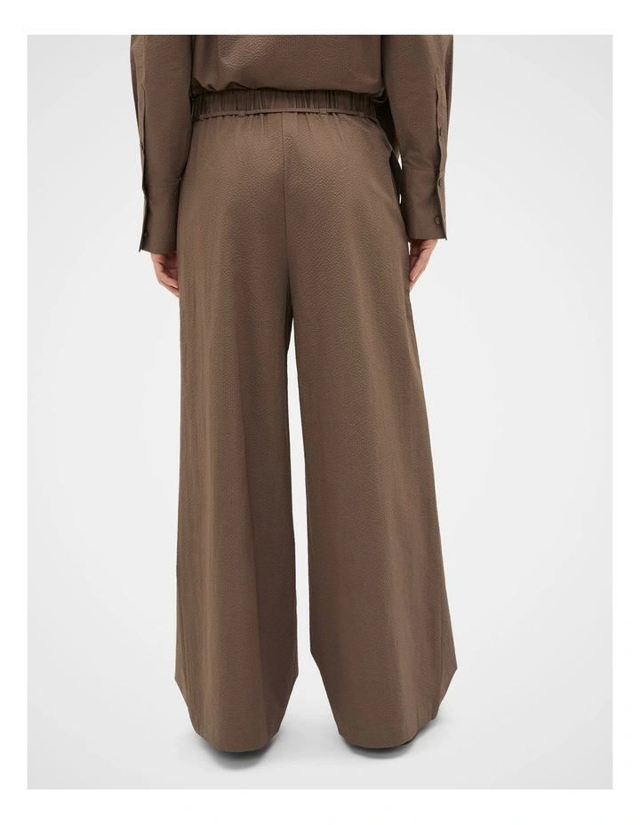 Textured Wide Leg Pant image 2
