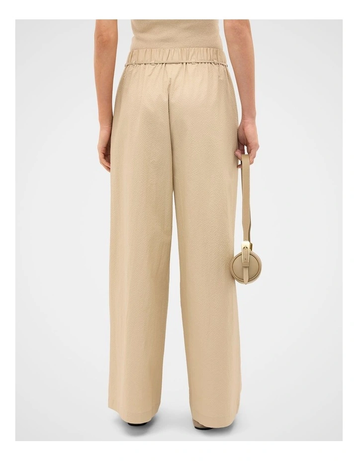 Textured Wide Leg Pant image 2